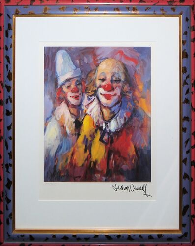 Kunstdruck, HxB 46x39 cm, in d. Platte sign., zus. handsign. 87/300  