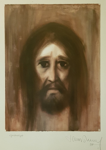 Pinselzeichnung / Papier, HxB 64,5x48,7 cm, bez./sign./dat. 78 auf Unterpapier