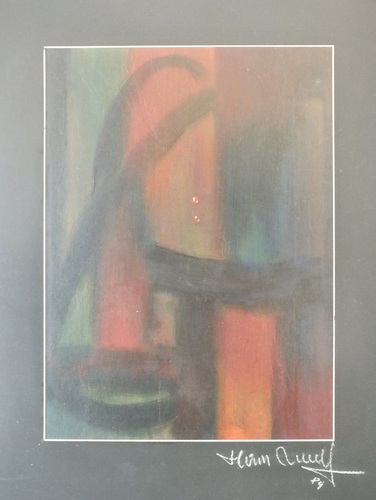 Öl / Karton, BxH yy x zz cm, sign./datiert 89